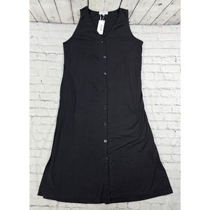 Luna Tuccini Button Up Maxi Dress WOMENS SIZE XL